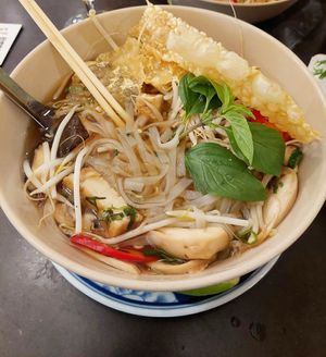 Pho with tofu and mushrooms. at Eatnam - Sankt Paulsgatan in Stockholm