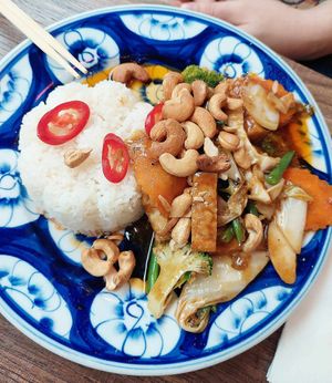 Wook with tofu and vegetables. at Eatnam - Sankt Paulsgatan in Stockholm