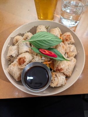 Vegan Bun cha gio at Eatnam - Sankt Paulsgatan in Stockholm