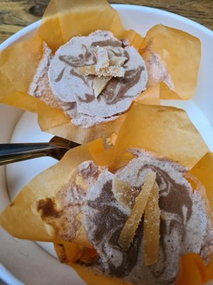 Chai cheezecake at The Hedgerow Hound in Plymouth