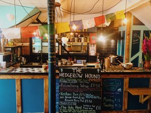 Inside set up! at The Hedgerow Hound in Plymouth