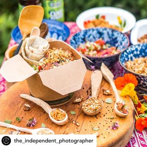 Köshari Salad Box at The Hedgerow Hound in Plymouth