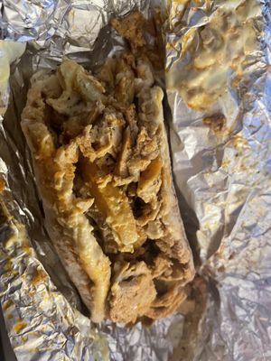   at Mikos Gyros in South West London