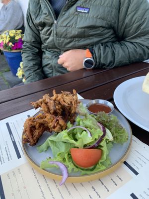 Veg pakora  at Kisimul Cafe in Isle Of Barra