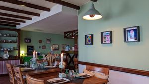 Inside at Blooming Cactus in Lanzarote