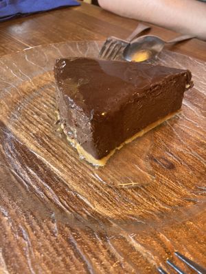 Choc dessert  at Blooming Cactus in Lanzarote