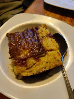 Vegan moussaka at Blooming Cactus in Lanzarote