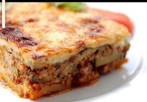 Vegan Mousaka  at Assisted by Nature in South West London