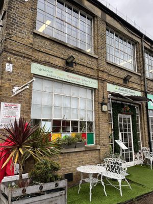 Front  #Veganuary at Assisted by Nature in South West London