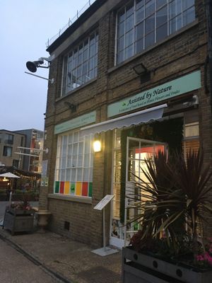 outside at Assisted by Nature in South West London