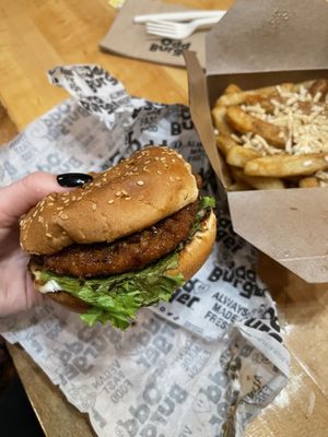the sticky chickUn  at Odd Burger in Windsor