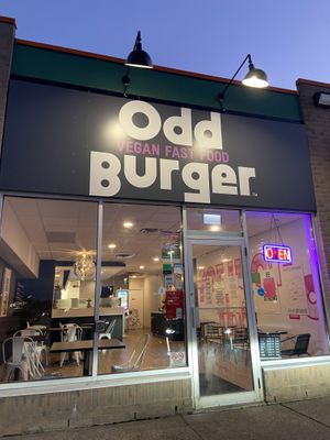 outside   at Odd Burger in Windsor