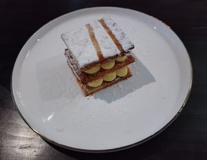 ᴍɪʟʟᴇ ғᴇᴜɪʟʟᴇ 法式千層酥 (Vegan Version) at Yau Veggie Bistro 游 in New Territories