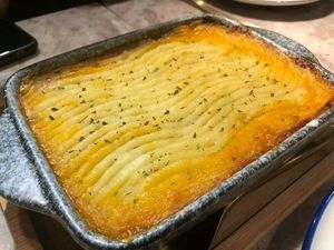 Eggplant Lasagna at Yau Veggie Bistro 游 in New Territories