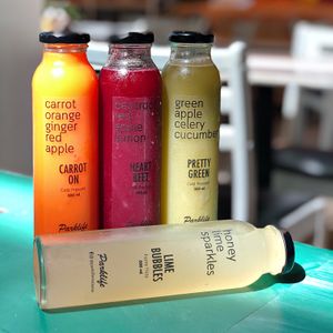 Cold-pressed Juices at Parklife in Kuala Lumpur