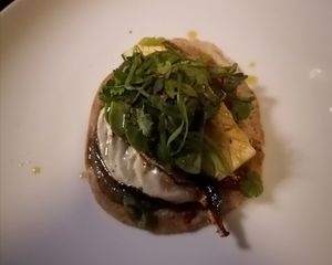 Guarache  at Restaurante Amores in Tecate