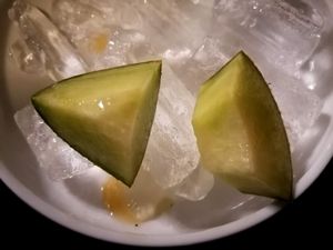 Japanese Mango  at Restaurante Amores in Tecate