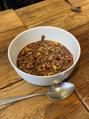 Chocolate mousse  at Tero in Brussels