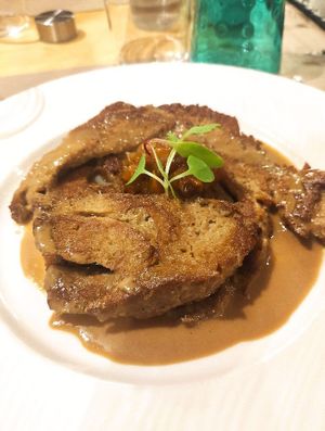 Seitán at El Petit Vegà d'en Pep i la Laura in Tavertet