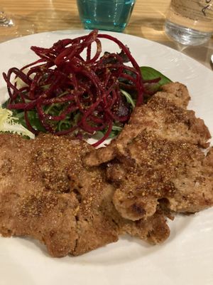 Escalopines  at El Petit Vegà d'en Pep i la Laura in Tavertet