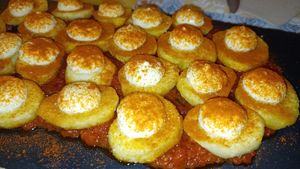 Patates braves at El Petit Vegà d'en Pep i la Laura in Tavertet