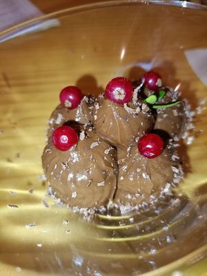 Mousse de xocolata at El Petit Vegà d'en Pep i la Laura in Tavertet