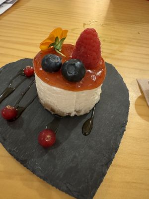 Cheesecake   at El Petit Vegà d'en Pep i la Laura in Tavertet