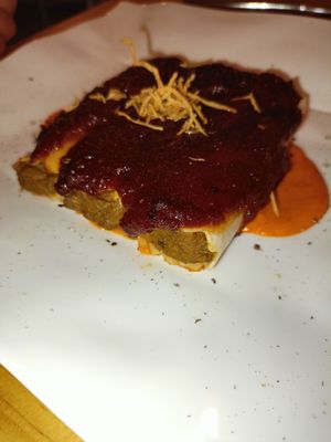 Canelons de verdures at El Petit Vegà d'en Pep i la Laura in Tavertet