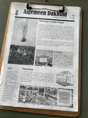 Dakblad at DeDAKKAS in Haarlem