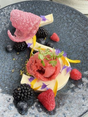 Panna cotta  at DeDAKKAS in Haarlem