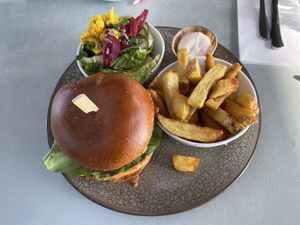 Falaffel Burger  at DeDAKKAS in Haarlem