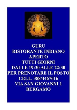 Timing at GURU in Bergamo