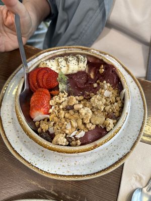 Açaí bowl  at Mil Sabores in Lisbon