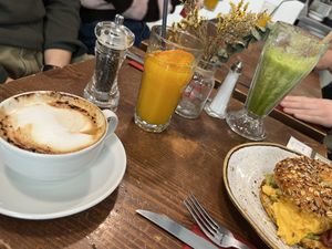 Variousjuices  at Mil Sabores in Lisbon