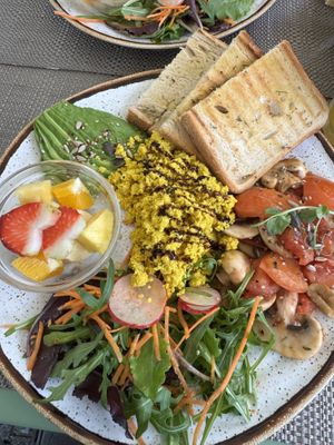 Vegan brunch  at Mil Sabores in Lisbon