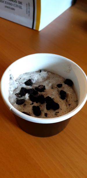 Oreo mousse at Mother Burger - Amoreiras in Lisbon