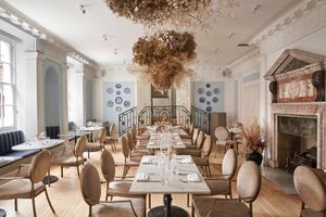 Holy Carrot restaurant interior at Holy Carrot in London