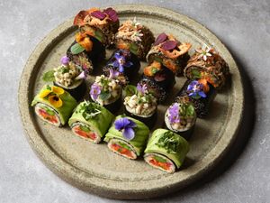 Holy Carrot signature maki set at Holy Carrot in London