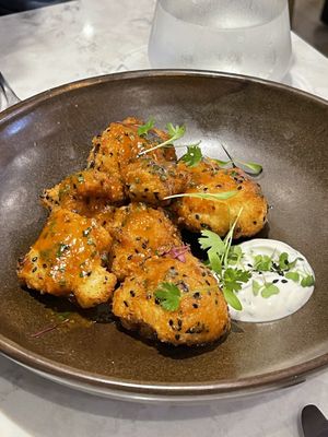 Cauliflower at Holy Carrot in London