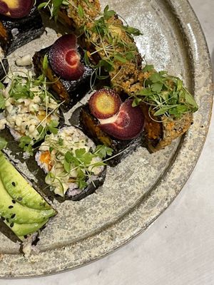 Maki set at Holy Carrot in London