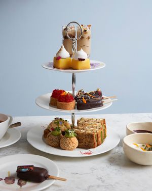 Holy Carrot Afternoon Tea in partnership with Amelia Windsor at Holy Carrot in London