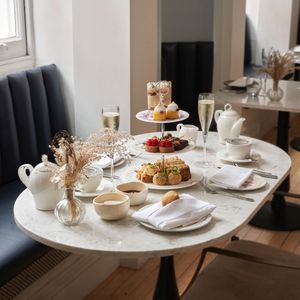 Holy Carrot Afternoon Tea in partnership with Amelia Windsor at Holy Carrot in London