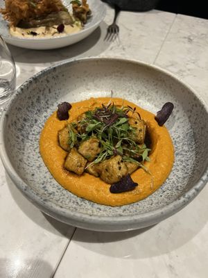 Sexy tofu  at Holy Carrot in London
