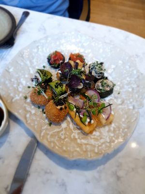 Starter #Veganuary at Holy Carrot in London