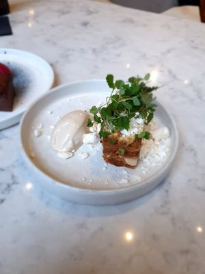 Peanut icecream  #Veganuary at Holy Carrot in London