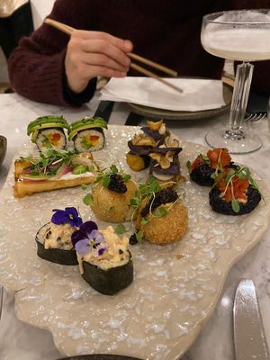 Seaspiracy platter for 2  at Holy Carrot in London