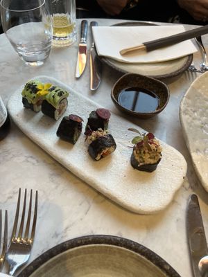 Holy maki  at Holy Carrot in London