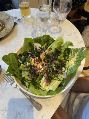 Caesar salad  at Holy Carrot in London