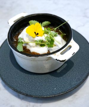 BRAMLEY APPLE PIE at Holy Carrot in London