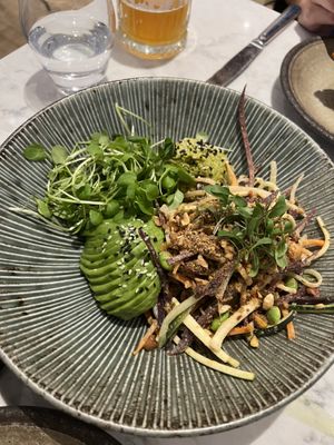 Raw pad thai  at Holy Carrot in London
